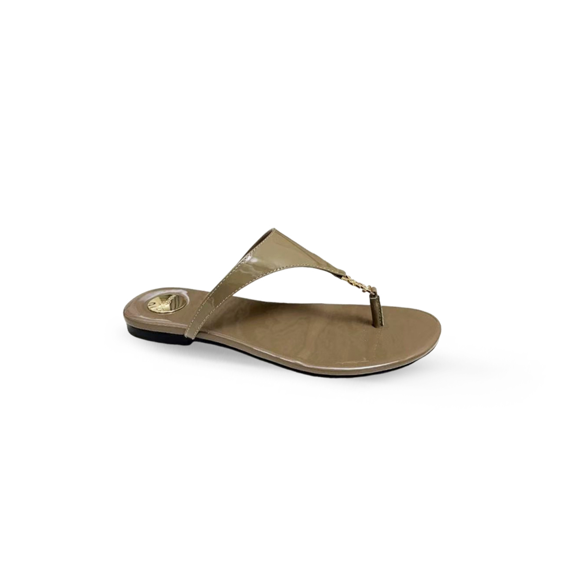 Y51 cassandre leather thong slipper